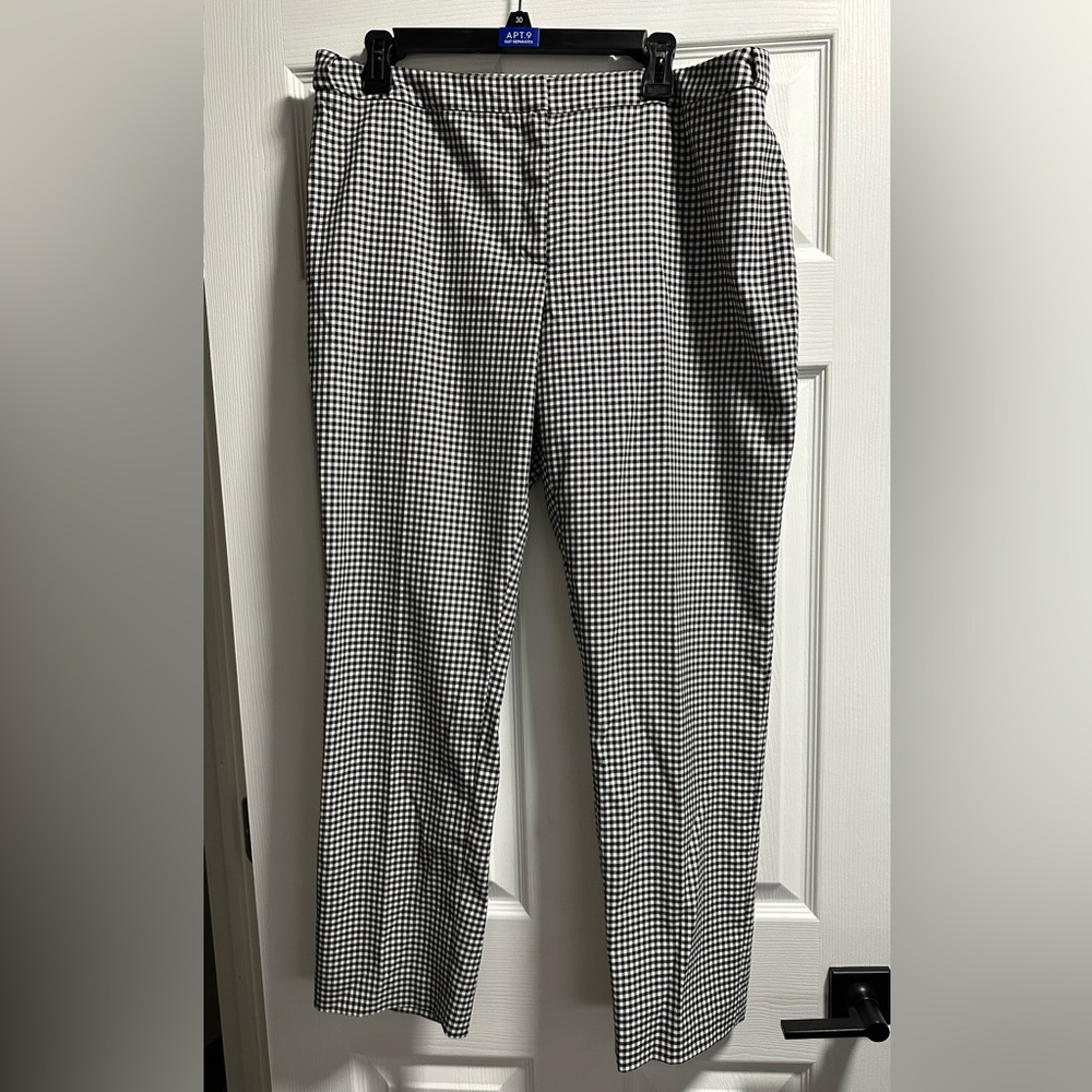 Calvin Klein Monochrome Checkered Garment sz 14